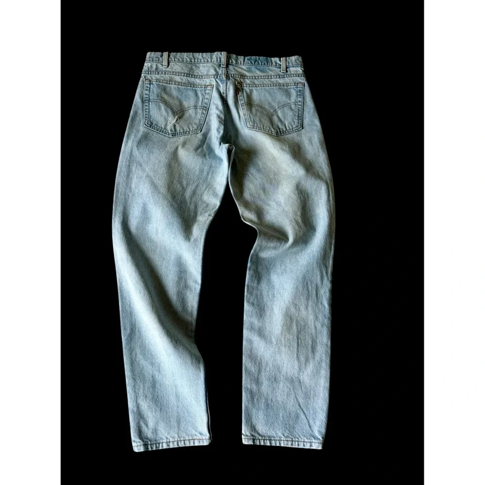 Levis 542 Mens Vintage 90's Oversized Taper Leg Denim Jeans W36 L30 Made in‎ USA